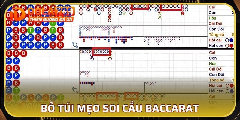 Bỏ túi mẹo soi cầu Baccarat chính xác nhất