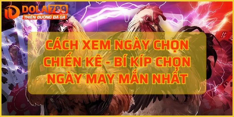 Cách Xem Ngày Chọn Chiến Kê